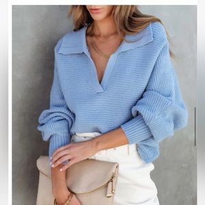 VICI Baby Blue Sweater